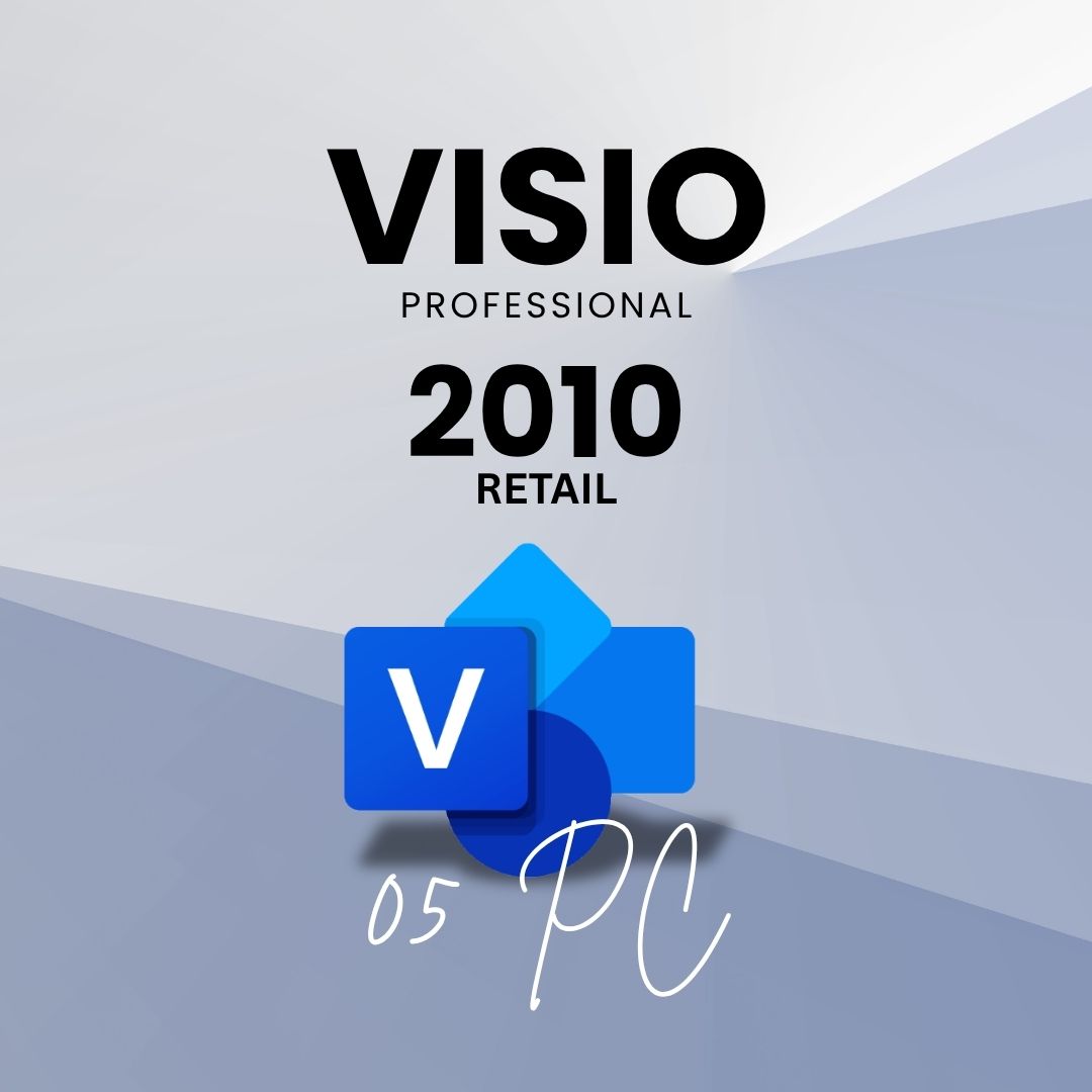 Visio 2010 Professional 5PC [Retail Online]